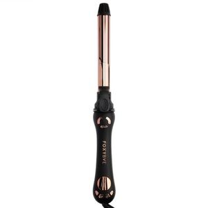 Foxy Bae Rose Gold Twirl Boss 1.25” Rotating Curler